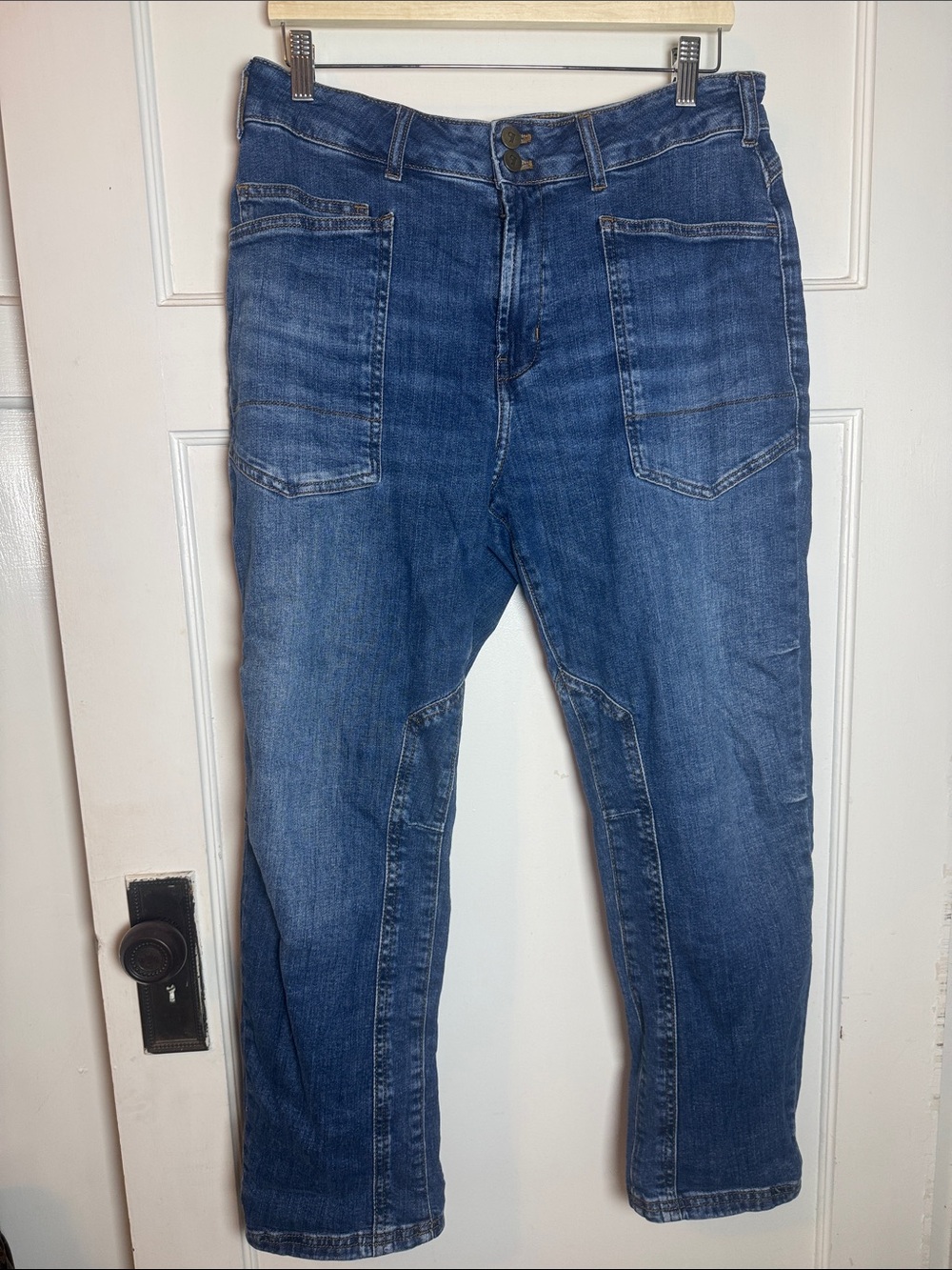 Wanderer Mid-Rise Relaxed Jeans by Pilcro from Anthropologie